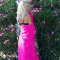 Hamam strandlaken Flowerbomb Fuchsia