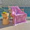 Hamamdoek saunadoek Palm Beach Fuchsia - Pink