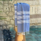 Hamamdoek saunadoek Travel  Classic Blue