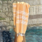 Hamamdoek saunadoek Travel  Mustard