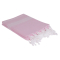 Hamamdoek saunadoek Ottomania extra lang  Roze
