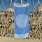 Hamamdoek saunadoek Boho Victoria Blue