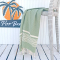 Hamamdoek saunadoek Plaj Powder Green