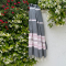 Hamamdoek saunadoek Sea Me Black - Pink