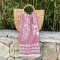 Hamamdoek saunadoek Dreamcatcher Dark Red