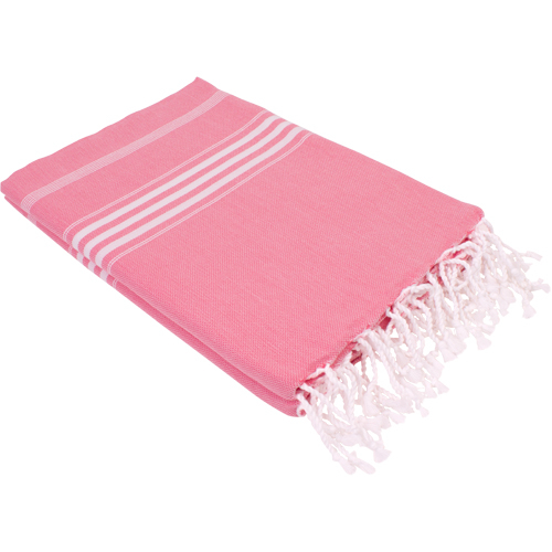 Hamamdoek saunadoek Ottomania extra lang  Zuurstok Roze