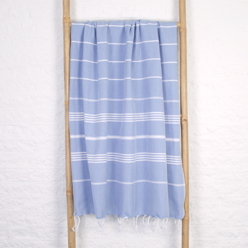 Grote Hamamdoek Ottomania XL Blauw