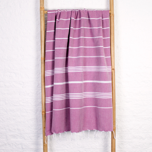 Hamamdoek saunadoek Ottomania standaard Framboos