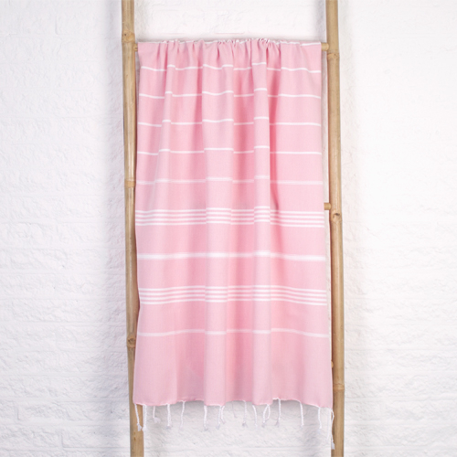 Hamamdoek saunadoek Ottomania standaard Poeder Roze