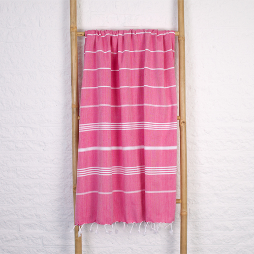 Grote Hamamdoek Ottomania XL  Robijnrood
