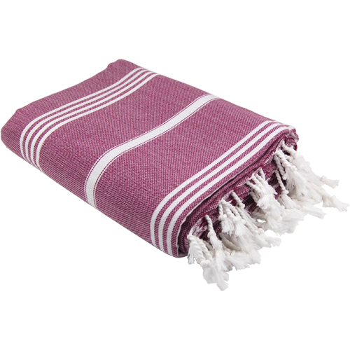 Grote Hamamdoek Ottomania XL  Framboos