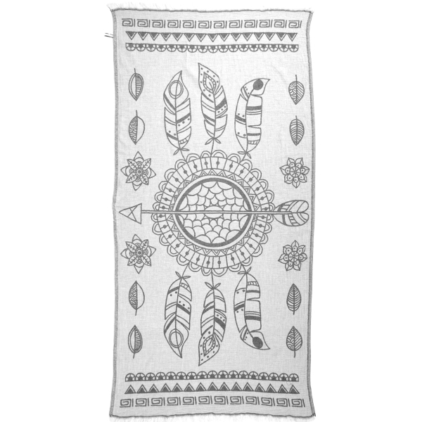 Hamamdoek saunadoek Dreamcatcher Black