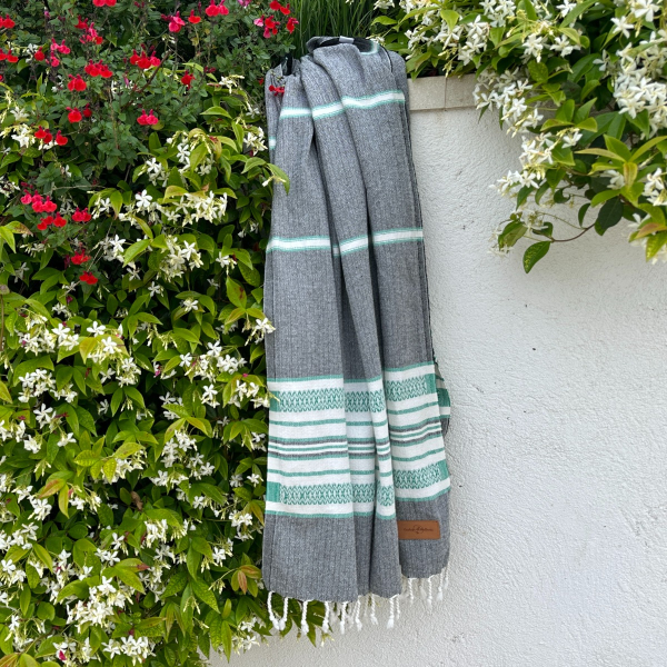 Hamamdoek saunadoek Set van 3 stuks Sea Me - pink, green, lemon 