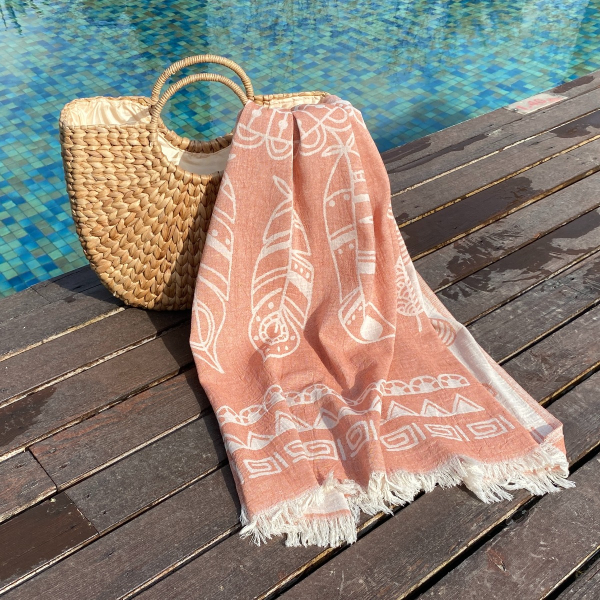 Hamamdoek saunadoek Dreamcatcher Copper