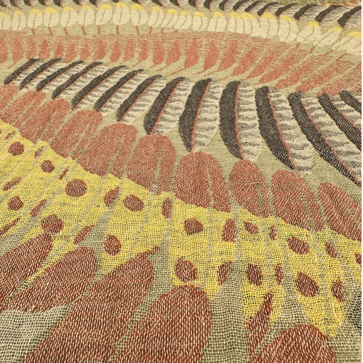 Hamamdoek saunadoek Oasis Multicolor