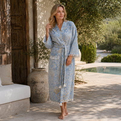 Hamam badjas dames
Santorini
Blue