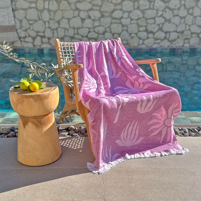 Hamamdoek saunadoek
Palm Beach
Fuchsia - Pink