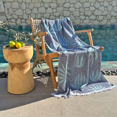 Hamamdoek saunadoek
Palm Beach
Green - Dark blue