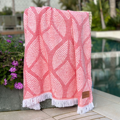Hamamdoek saunadoek
Botanic Art
Orange - Peach