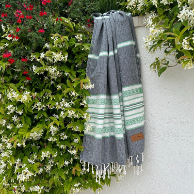 Hamamdoek saunadoek
Sea Me
Black-Applegreen 