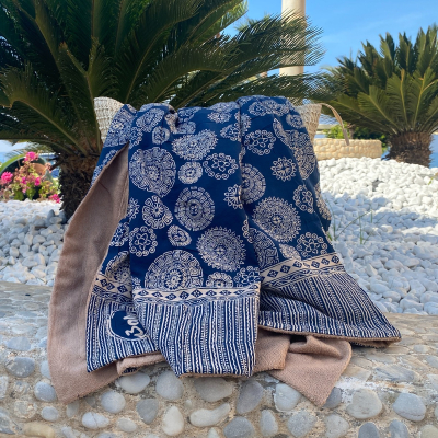 Batik Strandlaken
Aztec
Blue