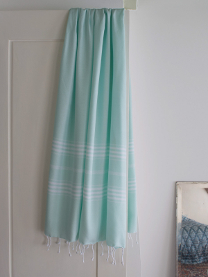 Hamamdoek saunadoek
Ottomania extra lang 
Mint