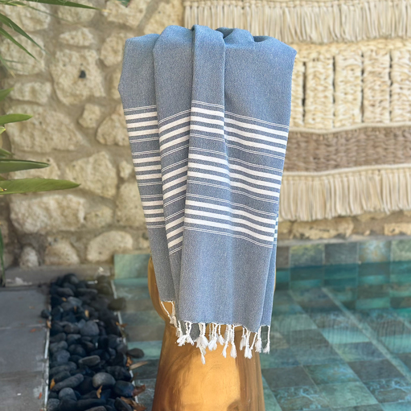 Hamamdoek saunadoek
Travel 
Dark Blue