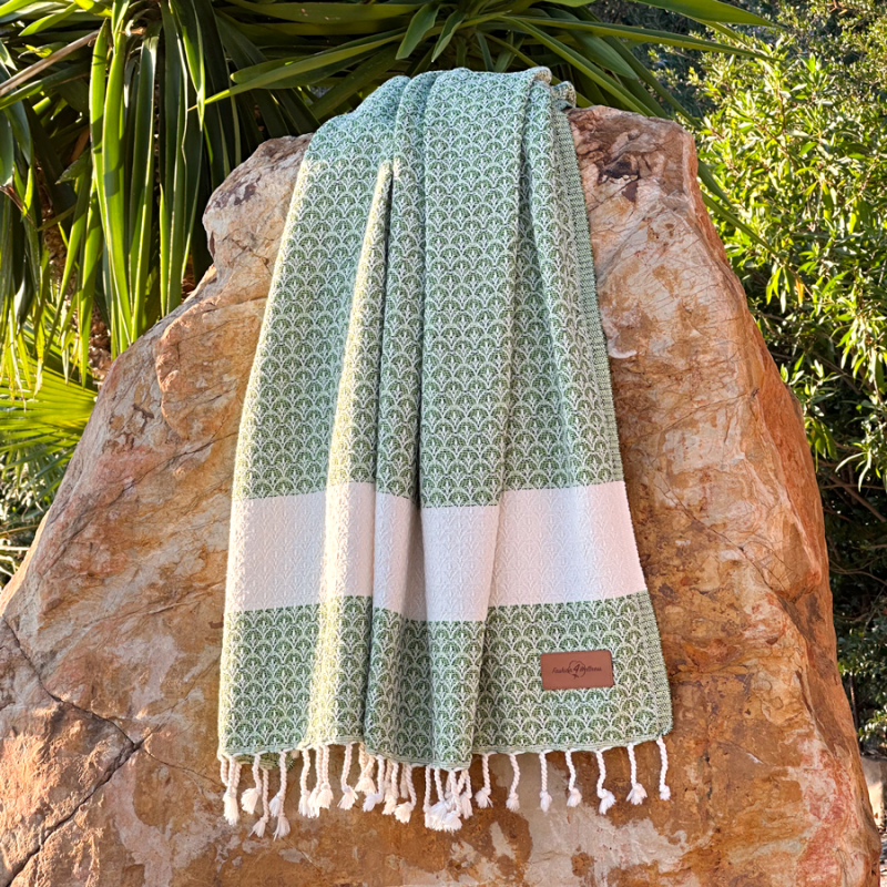 Hamamdoek saunadoek
Peacock
Green