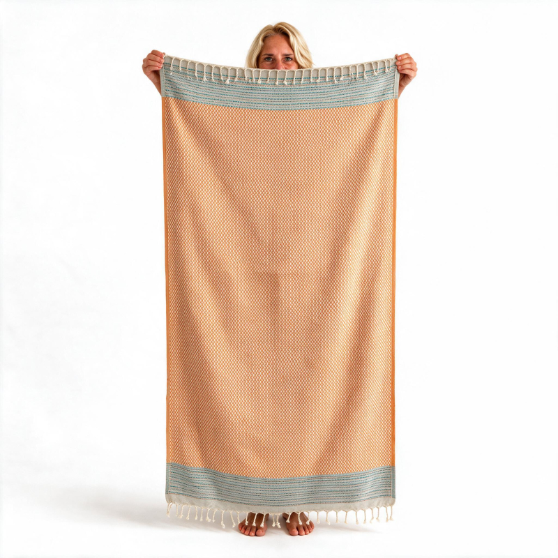 Hamamdoek saunadoek
Breeze
Orange